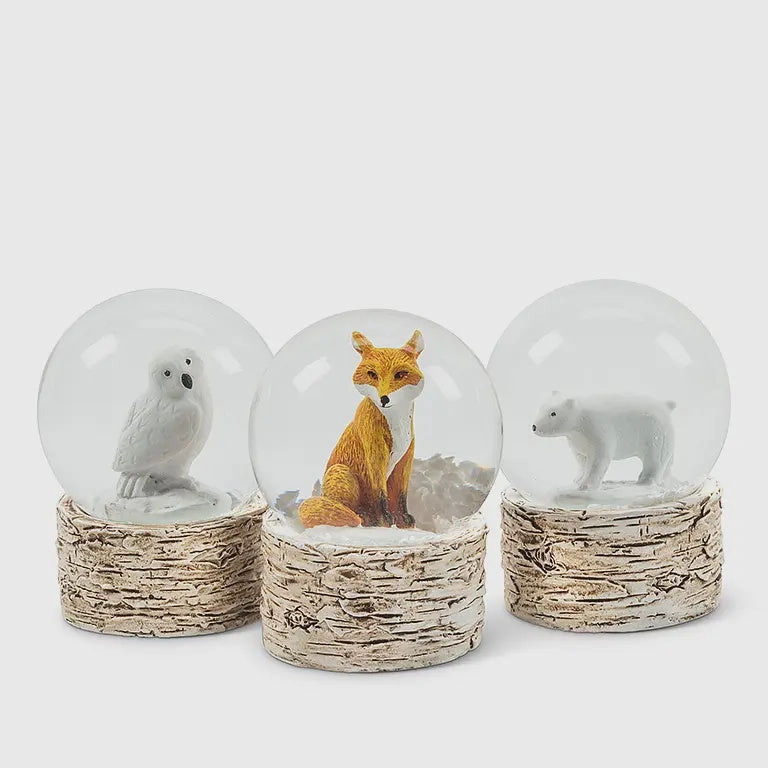 Mini Animal Snow Globe - 1.75" H