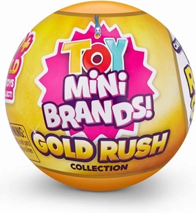 Mini Brands Rush Limited Edition Toys Mystery Capsule Real Collectible Toy, Rose Gold,(77270)