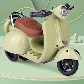 Mini Electric Doll Scooter Vehicles Toy (Green)
