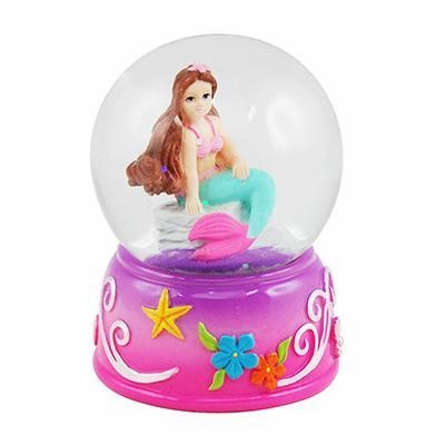 MINI MERMAID SNOW GLOBE
