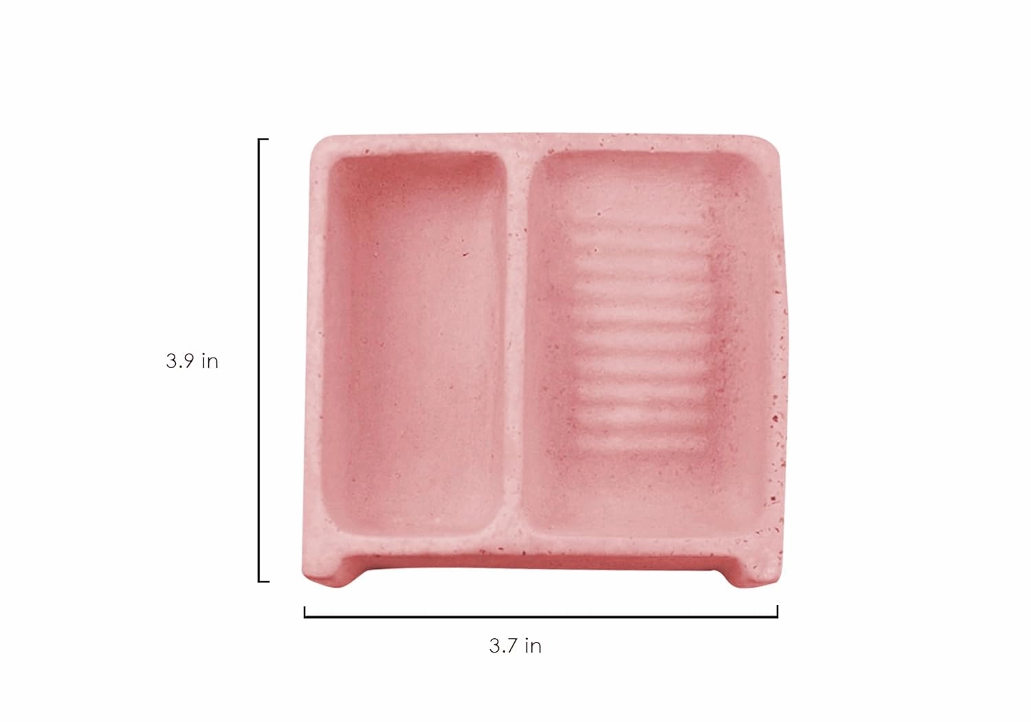 Mini Mexican Washboard for Makeup Brush Cleaner Handmade, Brush Cleaning, Washing Tool Cosmetic Brush Clanear, Mexican Lavaderito, Lavadero Miniatura Artesanal, Brush Washer (Pink)
