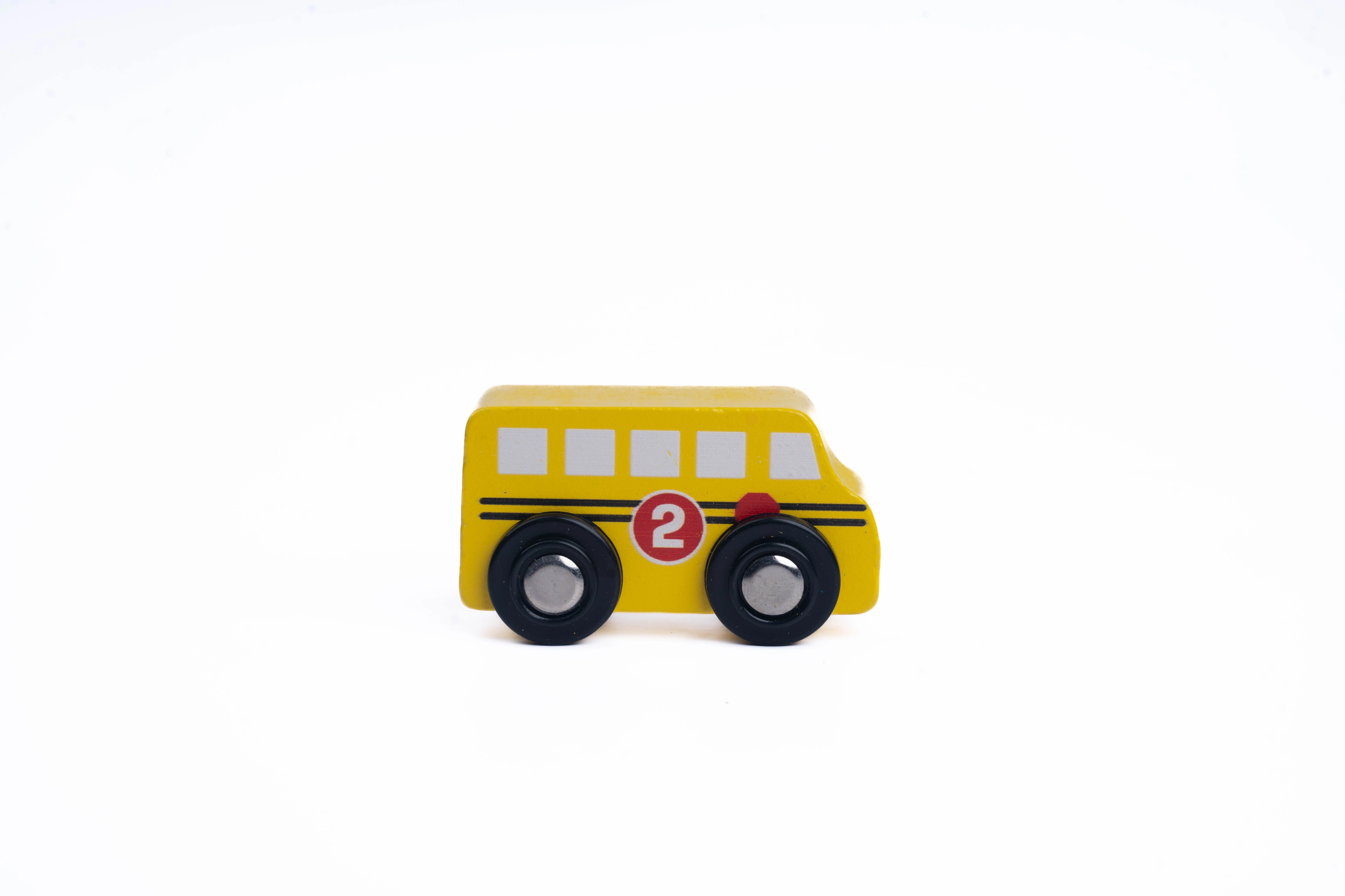 Miniature wooden vehicle