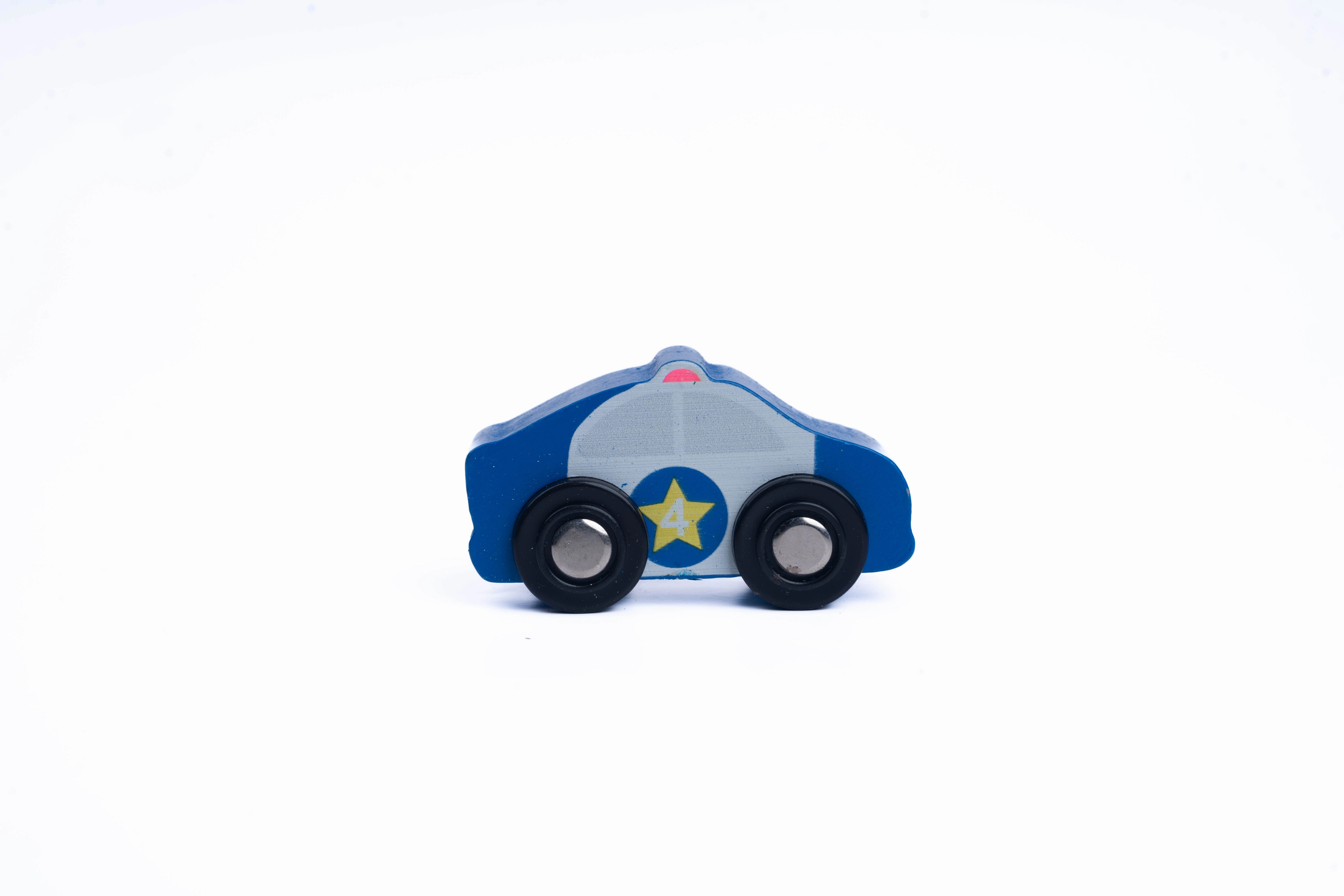 Miniature wooden vehicle
