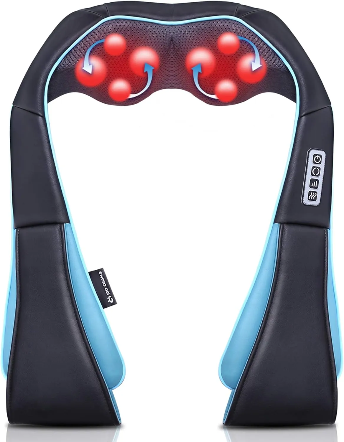 Mo Cuishle Shiatsu Neck and Shoulder Massager with Heat – Deep Kneading Massage for Relaxation – Ideal for Christmas, Mother's Day, Father's Day, Gifts for Men, Women, Mom and Dad