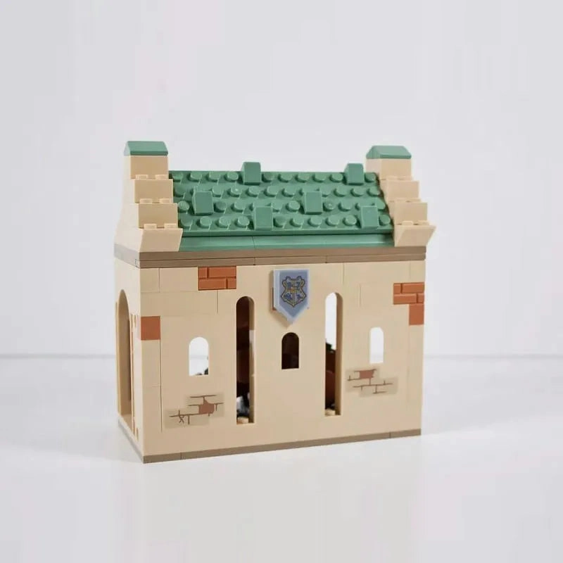 MOC Harry Potter 60138 Hogwarts Fluffy Encounter Bricks Toys