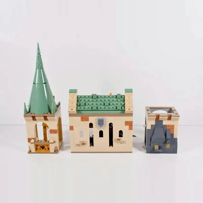 MOC Harry Potter 60138 Hogwarts Fluffy Encounter Bricks Toys