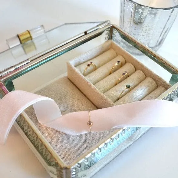 Moonstone Ring 4mm