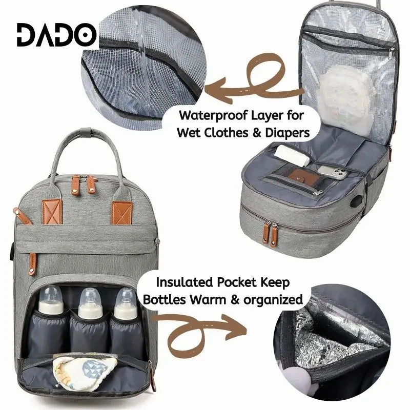 Multifunctional Baby Changing Bag