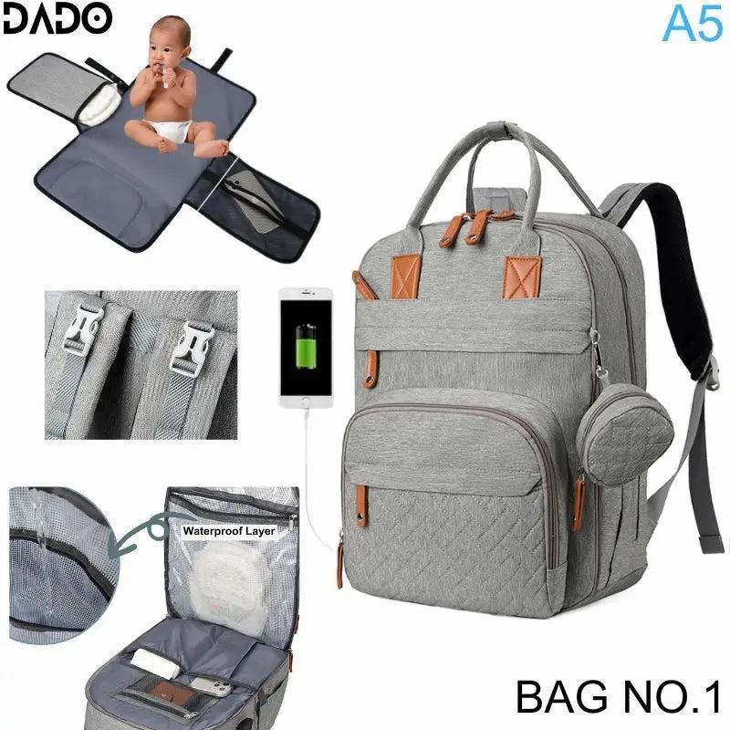 Multifunctional Baby Changing Bag