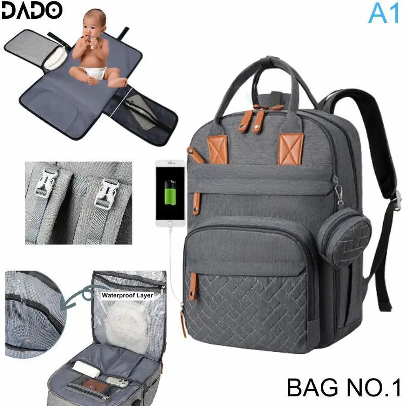 Multifunctional Baby Changing Bag