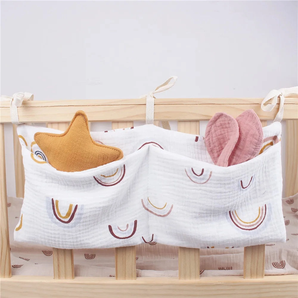 Multifunctional Baby Diaper Bag with Crib