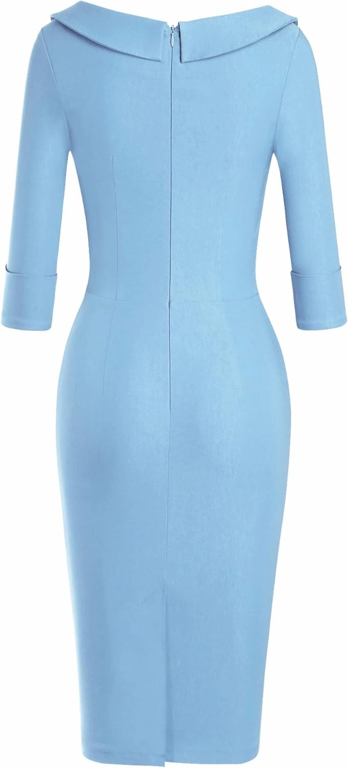 MUXXN Women's Classic Vintage Sweetheart Neckline Cocktail Prom Tea Dress