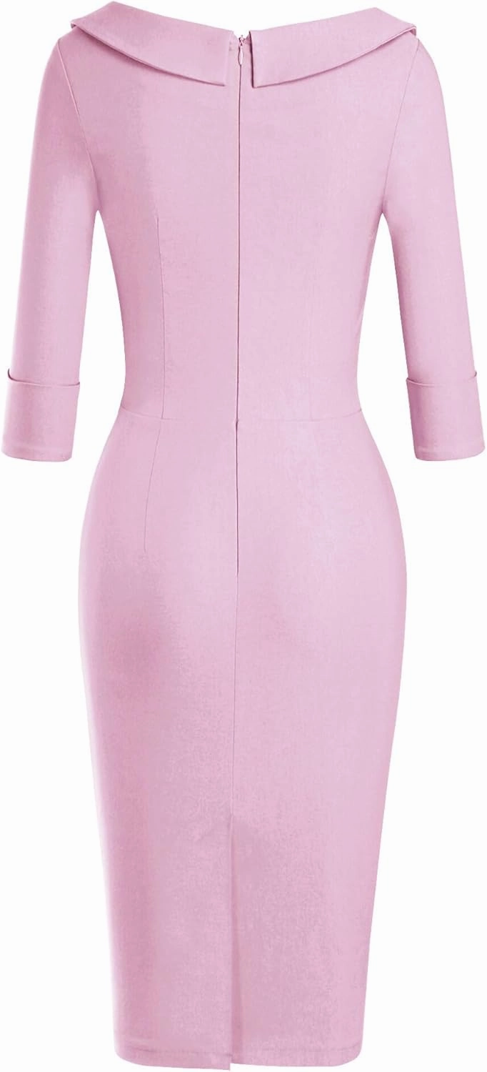 MUXXN Women's Classic Vintage Sweetheart Neckline Cocktail Prom Tea Dress