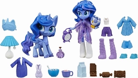 My Little Pony Equestria Girls Princess Luna Potion Princess Set - 3" Mini Doll & Toy Pony Figure with 20 Accessories