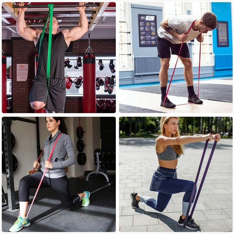 Natural Latex Resistance Bands – Full-Body Pull-Up Assist & Workout Set for All Fitness Levels
