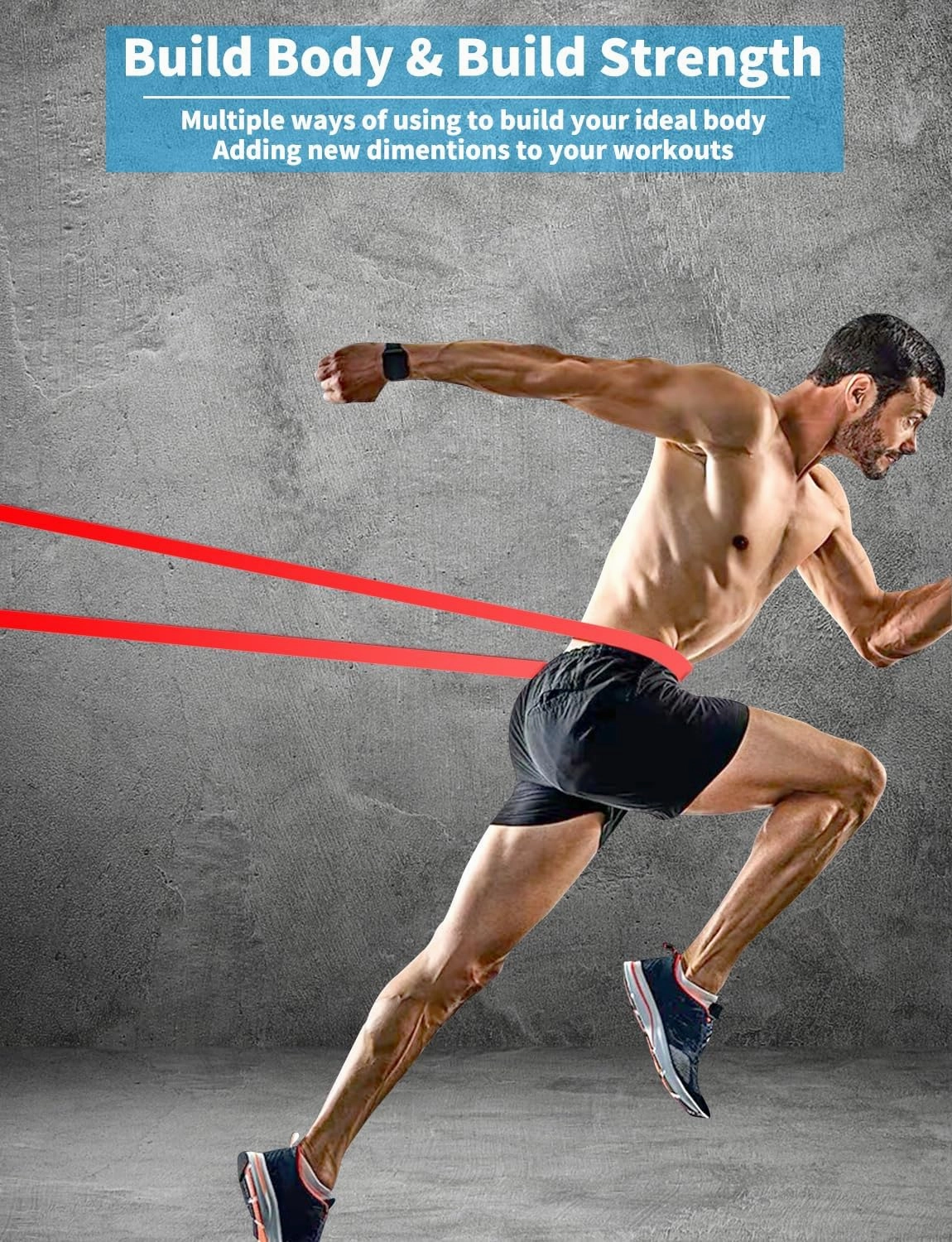 Natural Latex Resistance Bands – Full-Body Pull-Up Assist & Workout Set for All Fitness Levels