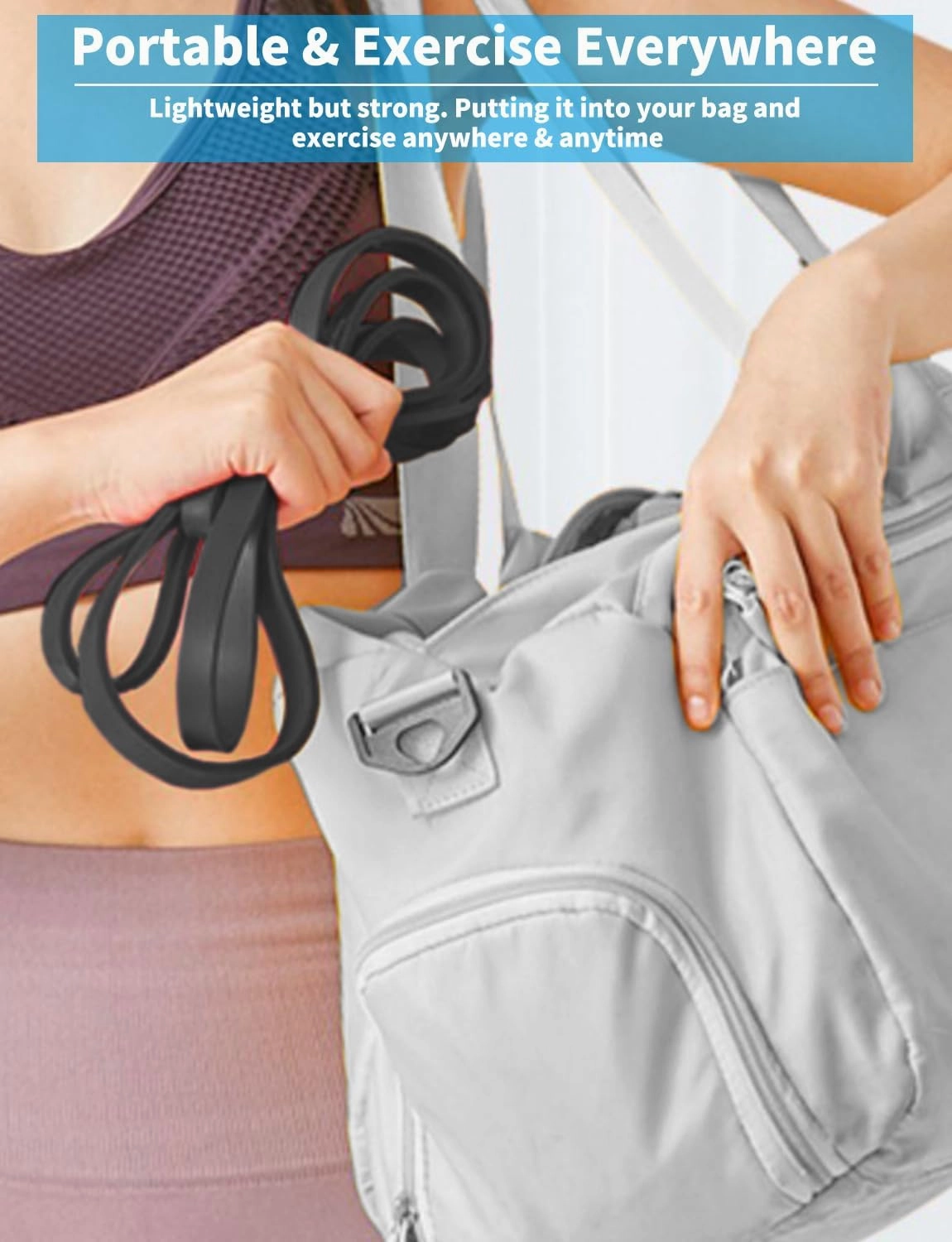 Natural Latex Resistance Bands – Full-Body Pull-Up Assist & Workout Set for All Fitness Levels