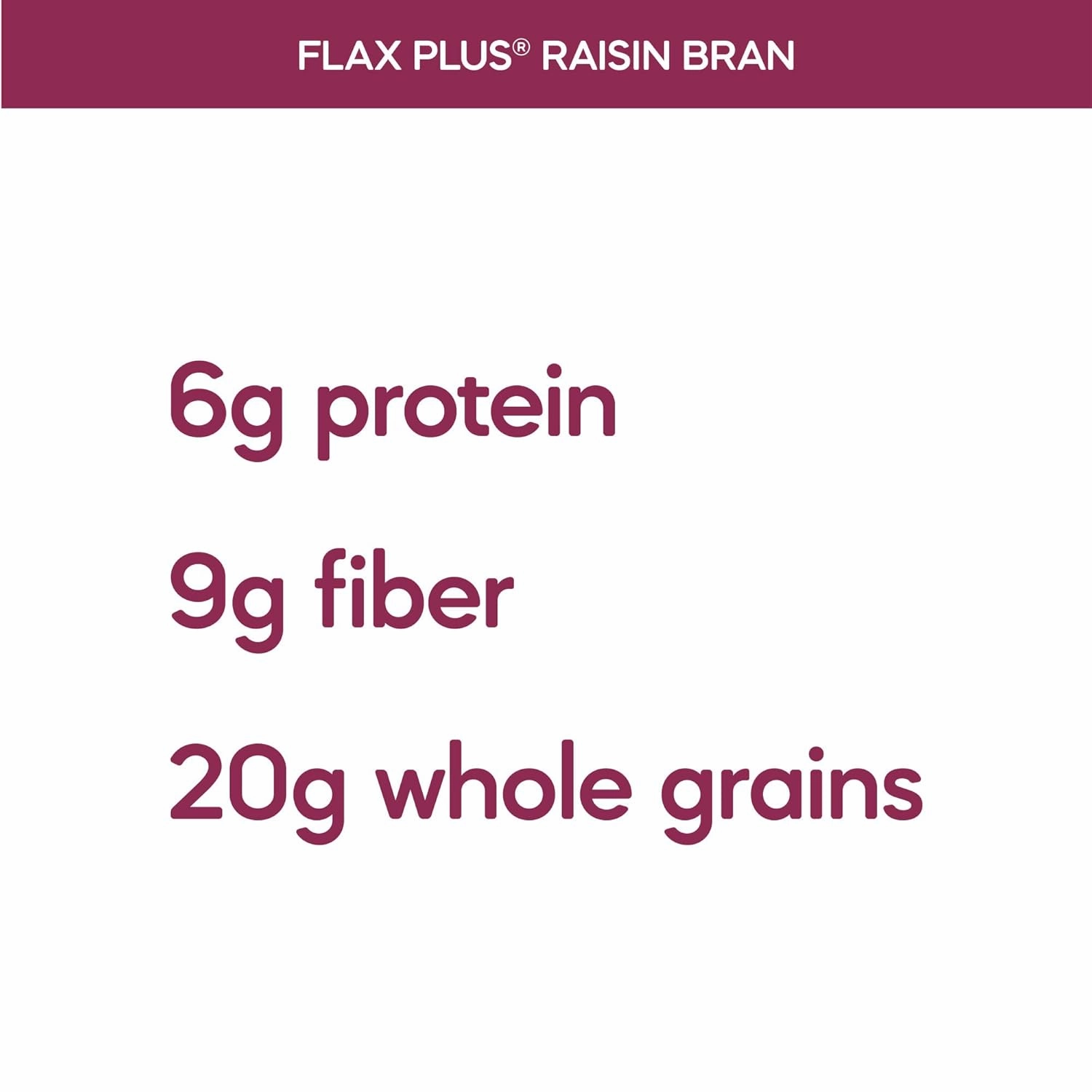 Nature's Path Organic Flax Plus Raisin Bran Cereal, Non-GMO, 20g Whole Grains, with Omega-3 Rich Flax Seeds, 14 Ounce - Pack of 4
