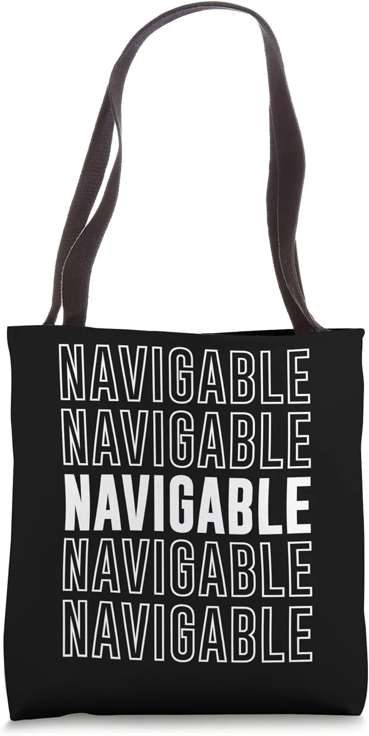 Navigable Tote Bag