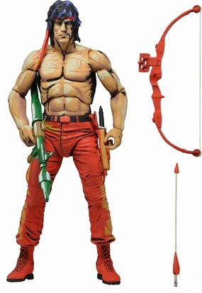 NECA Rambo 7" First Blood Part II Action Figure (Classic Video Game Appearance)
