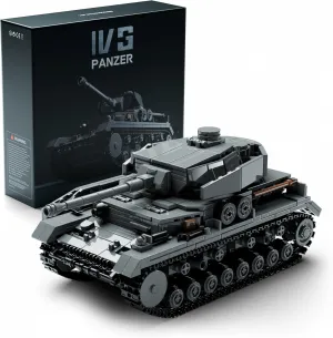 Nifeliz Panzer IV G Military Tank Building Set for Adults, WW2 Collectible German Pz.Kpfw. IV G Army Model Toy to Build and Display, Ideal Gift for Military Fans (1,006PCS, NF10312)
