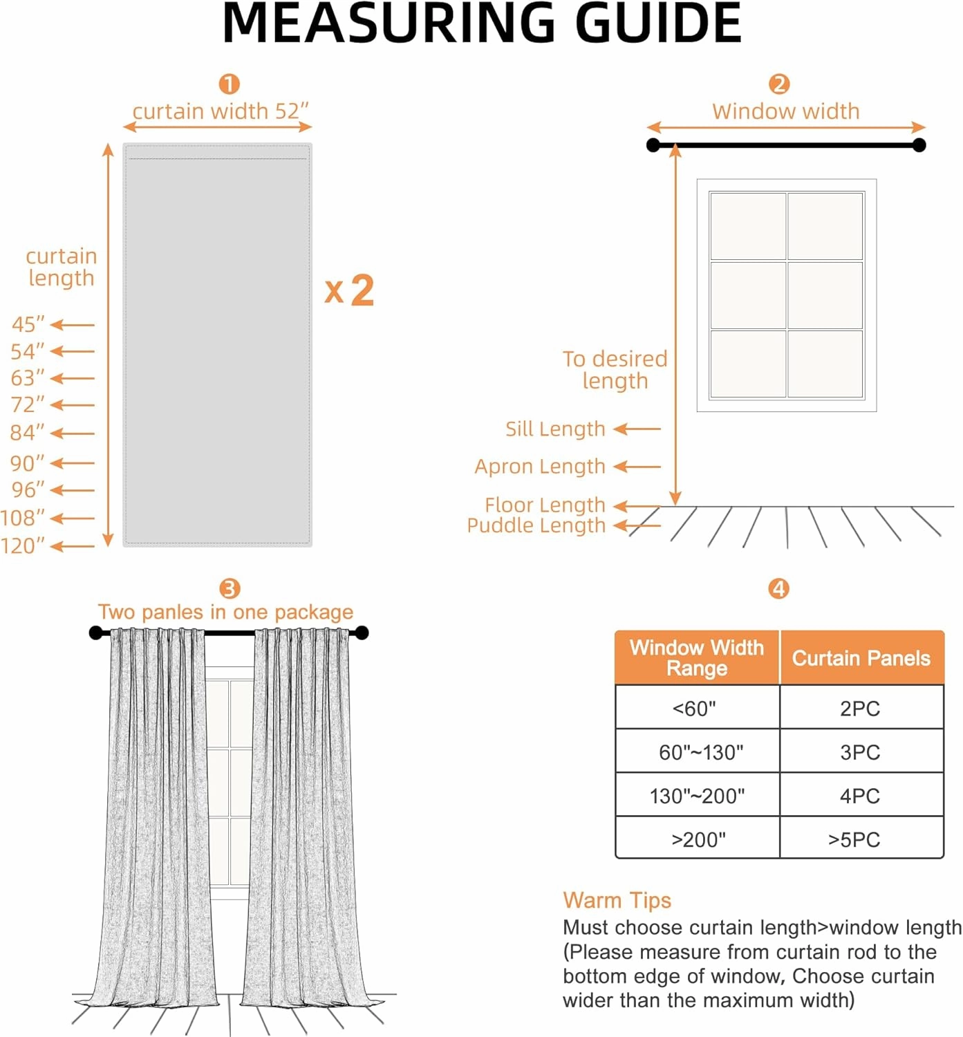 Novecozy Natural Linen Blush Pink Semi Sheer Curtains 90 Inch Long 2 Panels Set for Bedroom Living Room, Backtab Rod Pocket Farmhouse Boho Linen Textured Light Filtering Window Drapes, Peach Pink