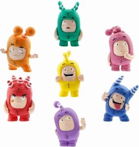ODDBODS Toy Set of Mini Figurines for Preschool Kids (Ages 3 )