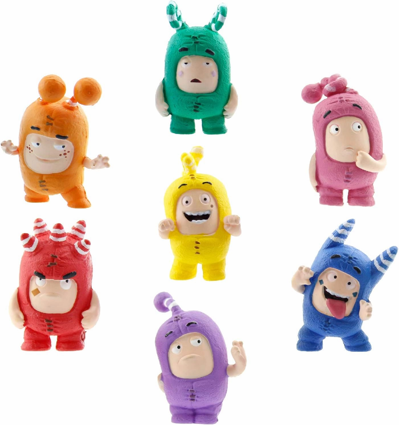 ODDBODS Toy Set of Mini Figurines for Preschool Kids (Ages 3 )