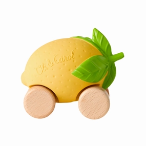 Oli&Carol car toy, lemon