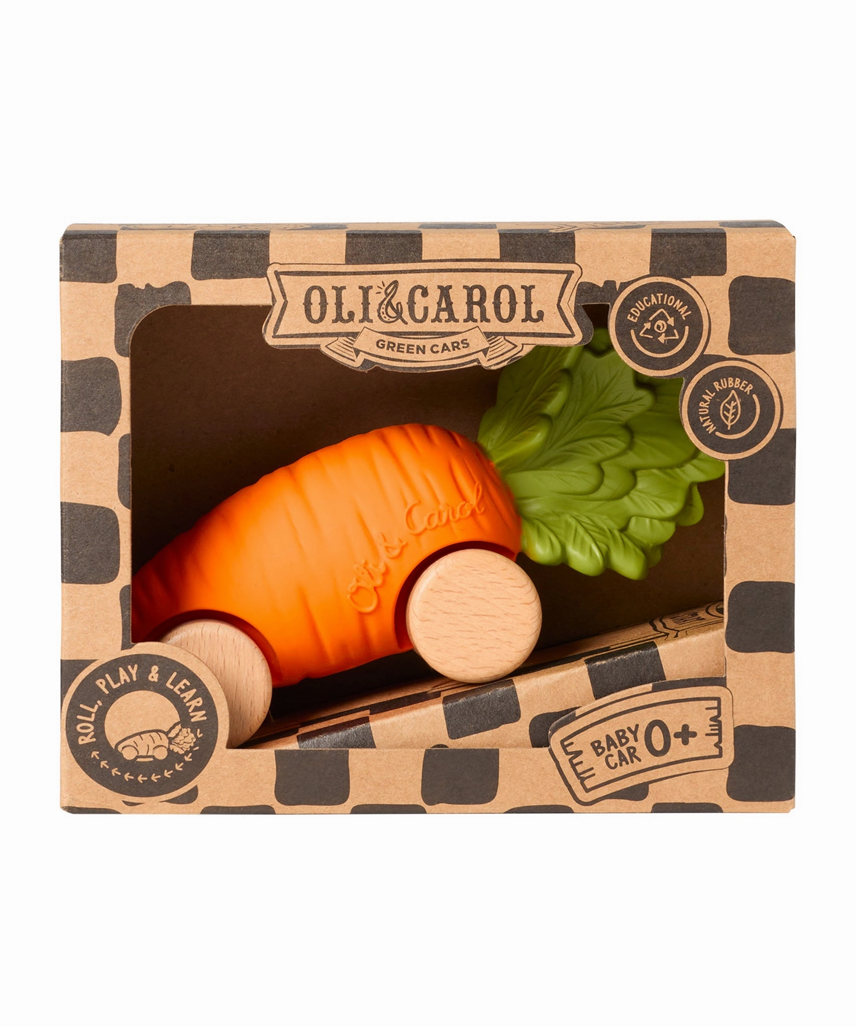 Oli & Carol Cathy The Carrot Car