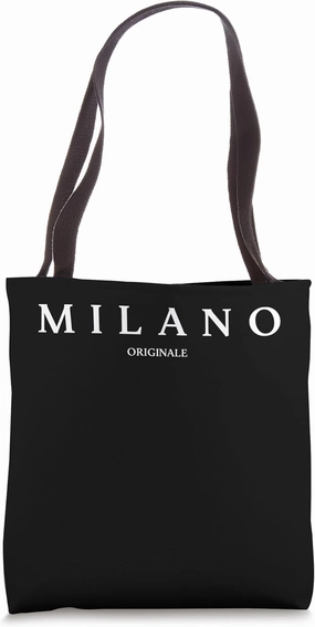 Original Milano Italy Word Gift Tote Bag