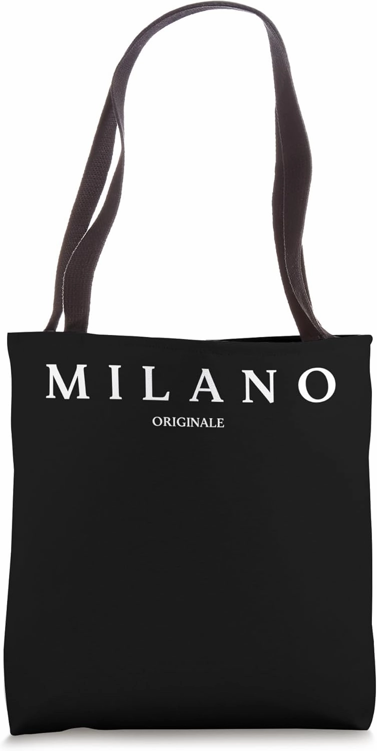 Original Milano Italy Word Gift Tote Bag