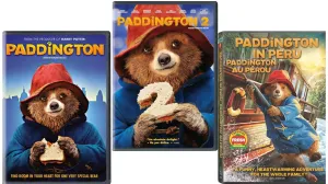 Paddington: 3 - Film Collection ( Paddington/Paddington 2/ Paddington in Peru) - [3 DVD Pack]