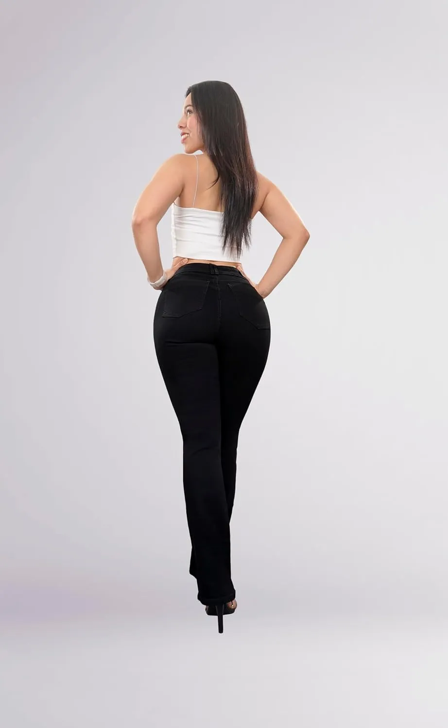 Pantalones Colombianos Levanta Pompa | Butt Lifting Jeans | High Waisted Jeans for Women | Lipo Jeans