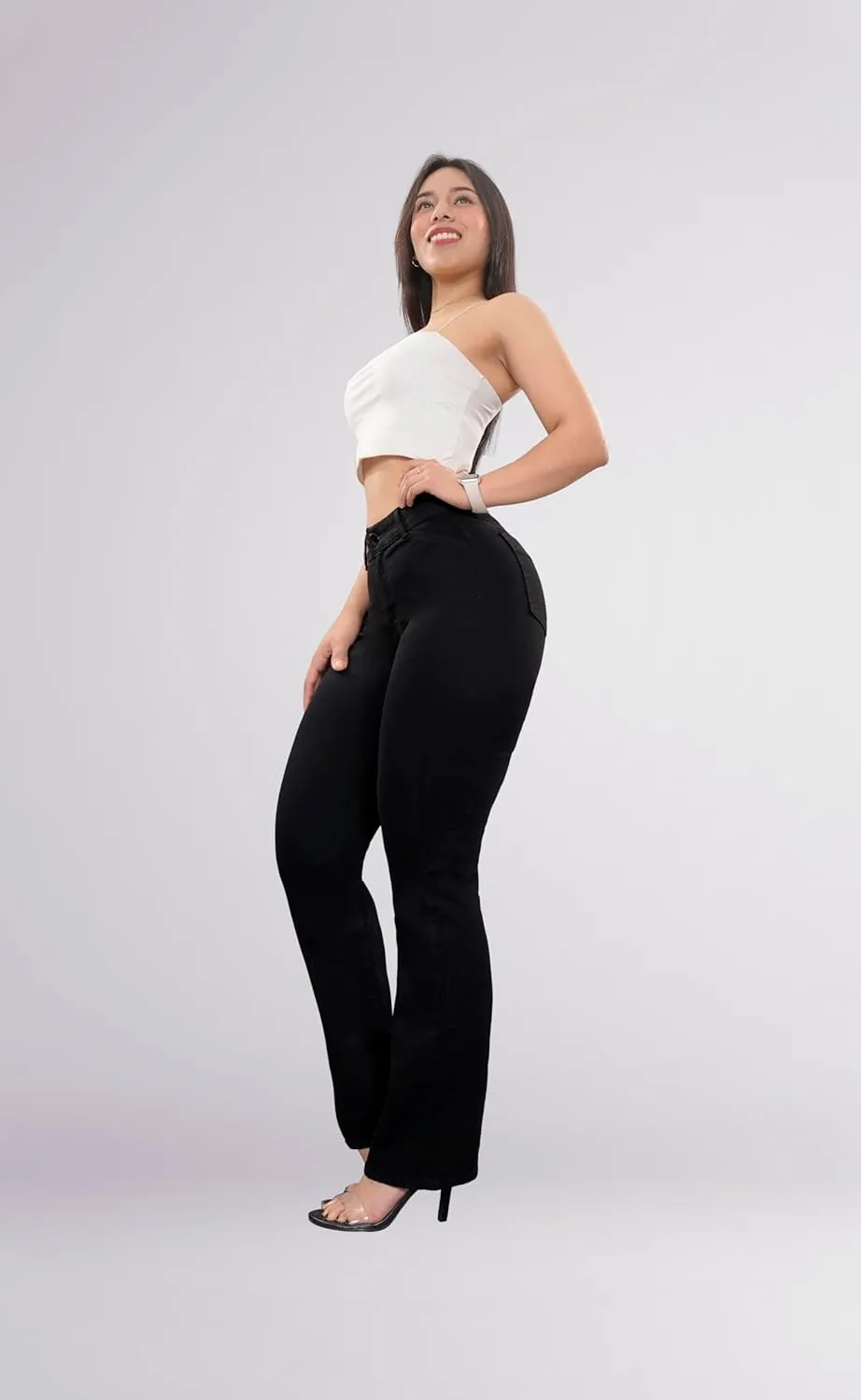 Pantalones Colombianos Levanta Pompa | Butt Lifting Jeans | High Waisted Jeans for Women | Lipo Jeans