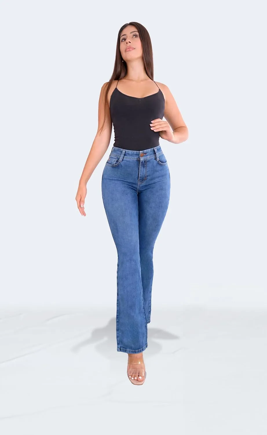 Pantalones Levanta Cola Colombian Butt Lifting Jeans - High Waisted for Women