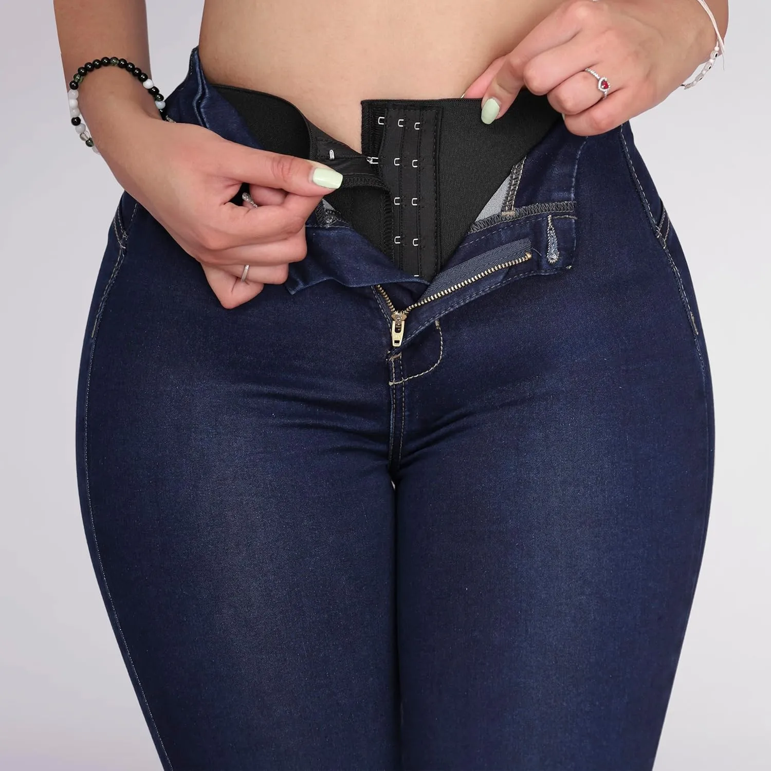 Pantalones Levanta Cola Colombian Butt Lifting Jeans - High Waisted for Women