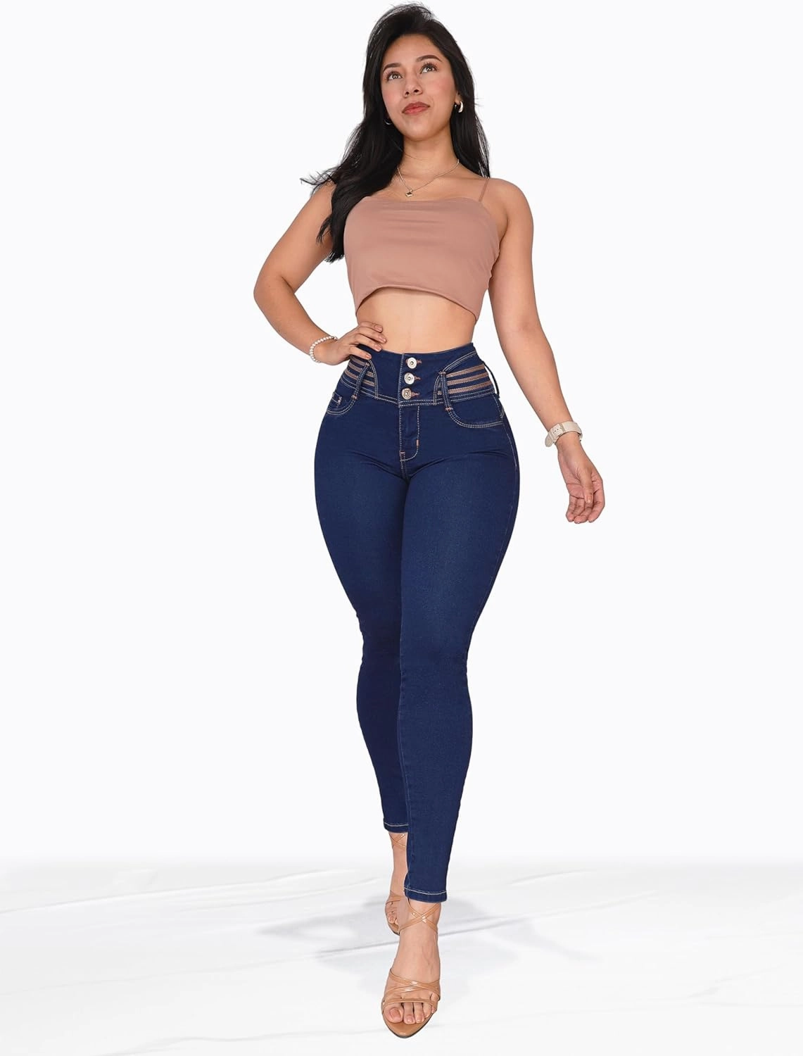 Pantalones Colombianos Levanta cola Butt Lifting Jeans High Waisted Jeans for Women Colombian Jeans