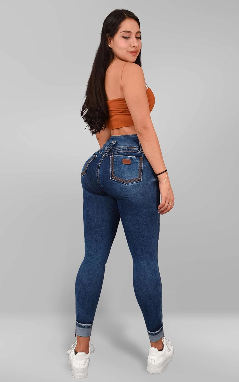 Pantalones Colombianos Levanta Pompa | Butt Lifting High Waisted Jeans for Women | Lipo Jeans