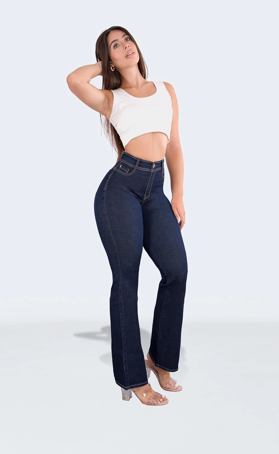Pantalones Colombianos Levanta Pompa | Butt Lifting Jeans | High Waisted Jeans for Women | Lipo Jeans