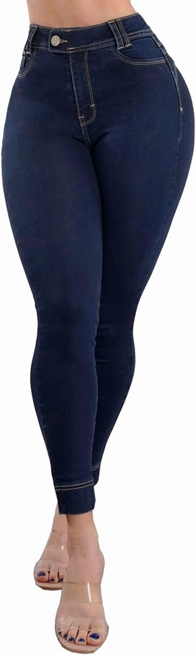 Pantalones Levanta Cola Colombian Butt Lifting High Waisted Jeans for Women