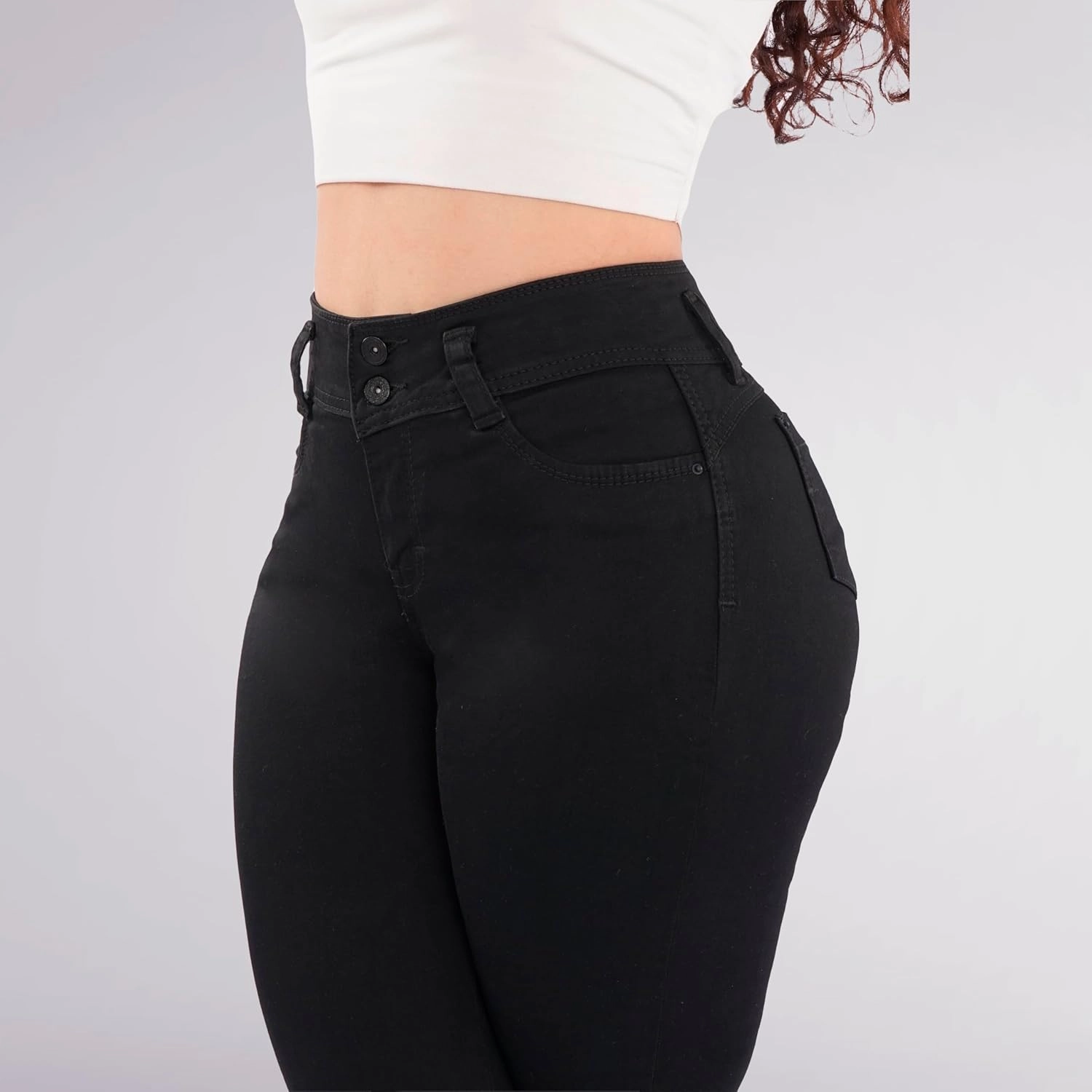 Pantalones Levanta Cola Colombian Butt Lifting High Waisted Jeans for Women