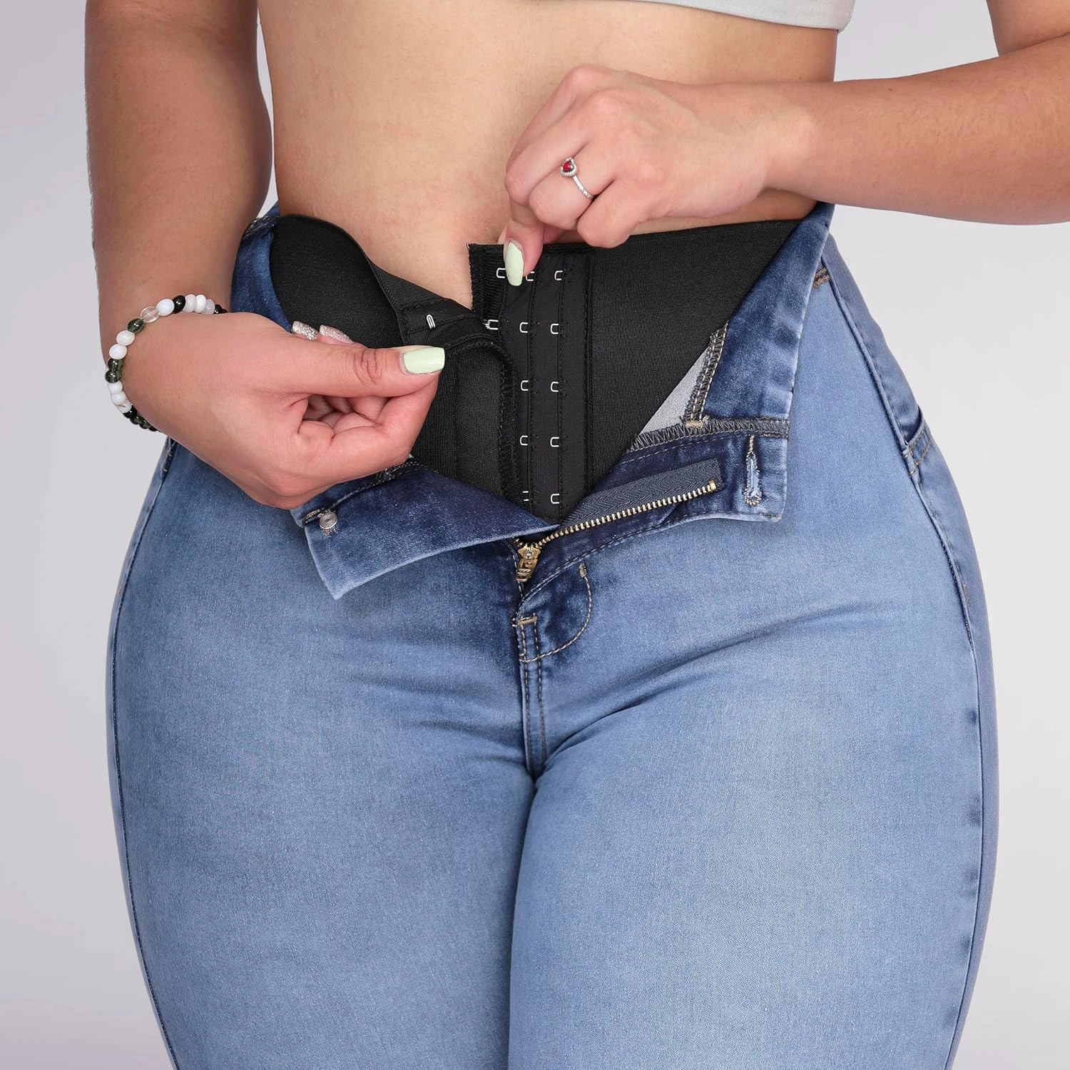 Pantalones Levanta Cola Colombian Butt Lifting Jeans - High Waisted for Women