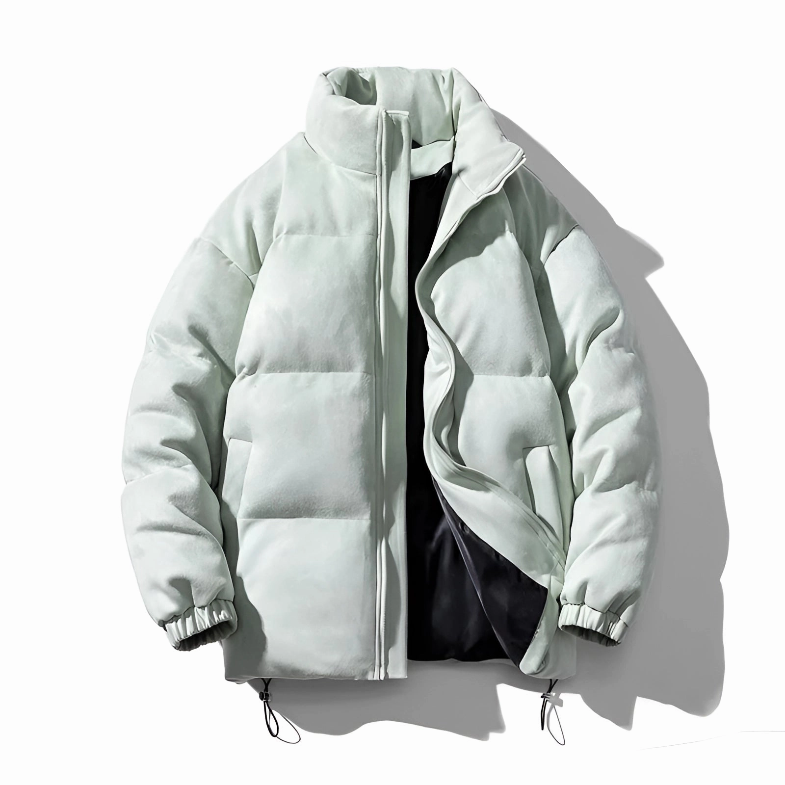 Pastel Lightweight Hooded Puffer Jacket - Men's & Women's Winter Coat