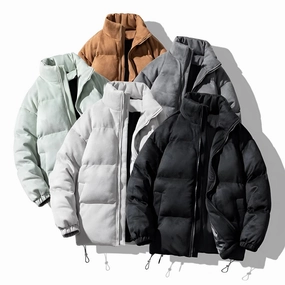 Pastel Lightweight Hooded Puffer Jacket - Men's & Women's Winter Coat