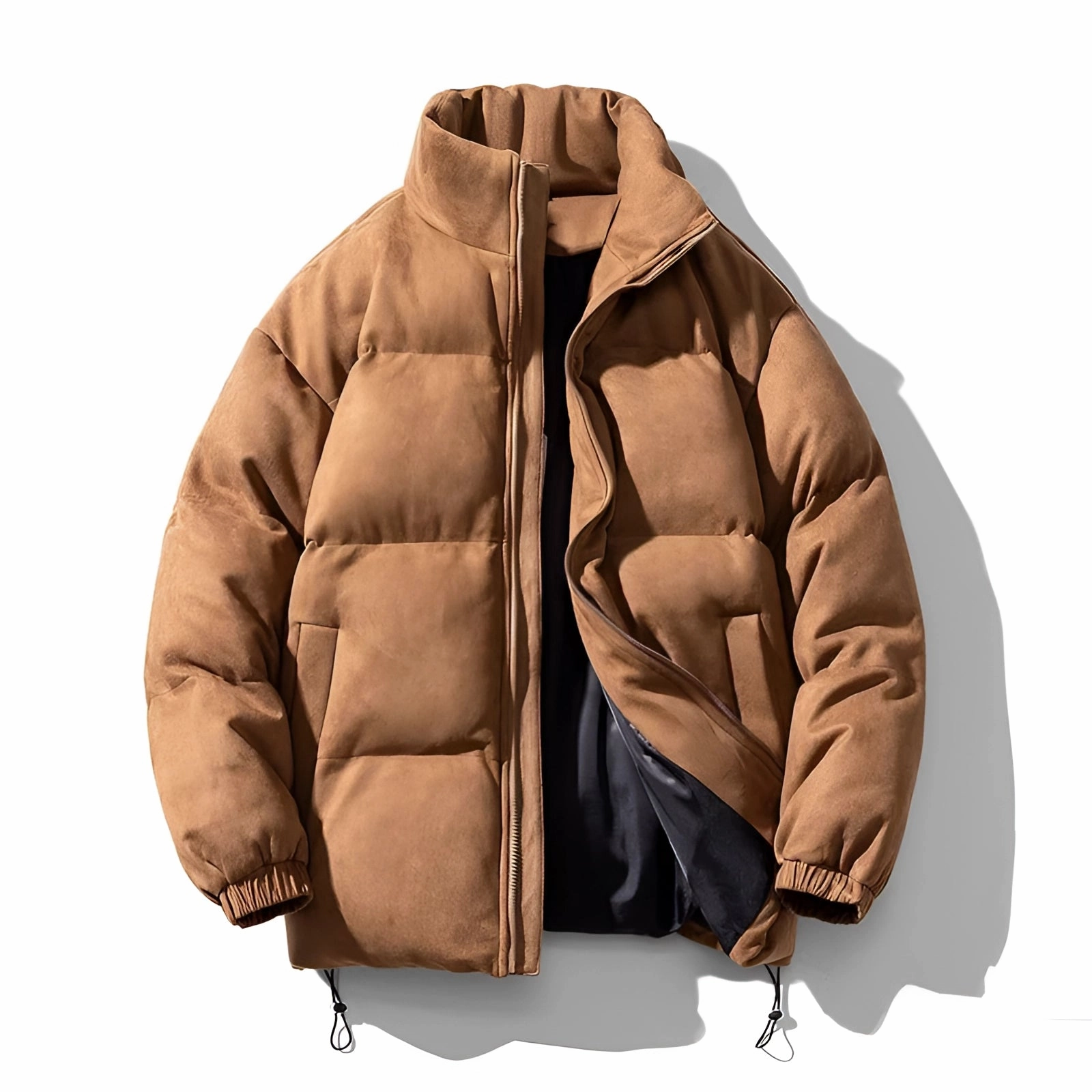 Pastel Lightweight Hooded Puffer Jacket - Men's & Women's Winter Coat