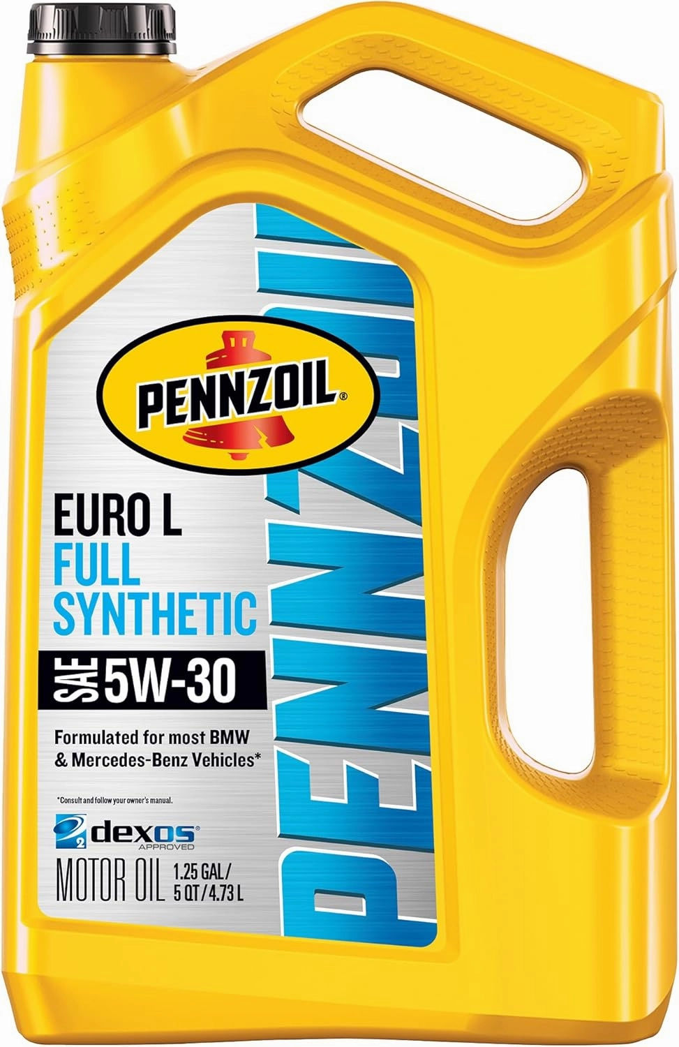 Pennzoil Platinum Euro L Full Synthetic 5W-30 Motor Oil, 5 Quart