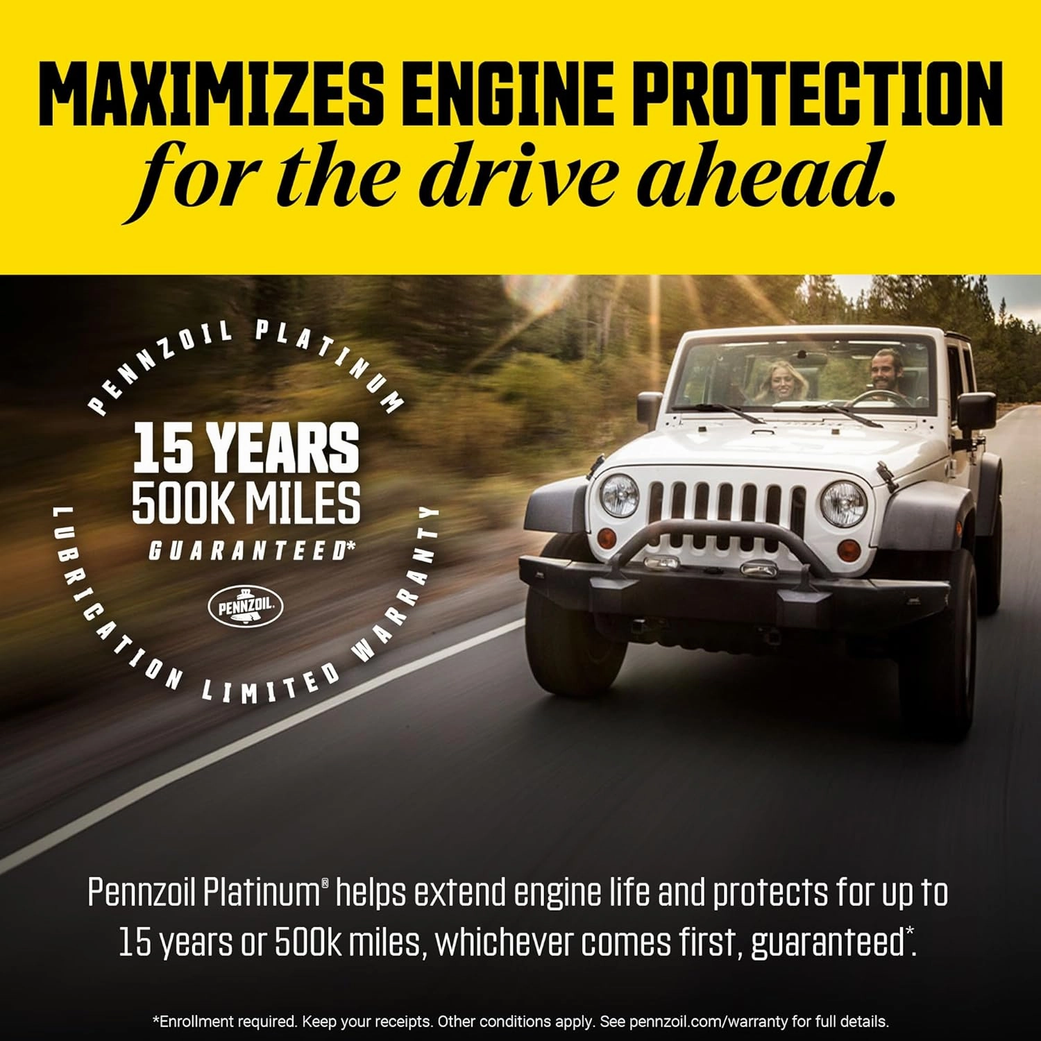 Pennzoil Platinum Euro L Full Synthetic 5W-30 Motor Oil, 5 Quart