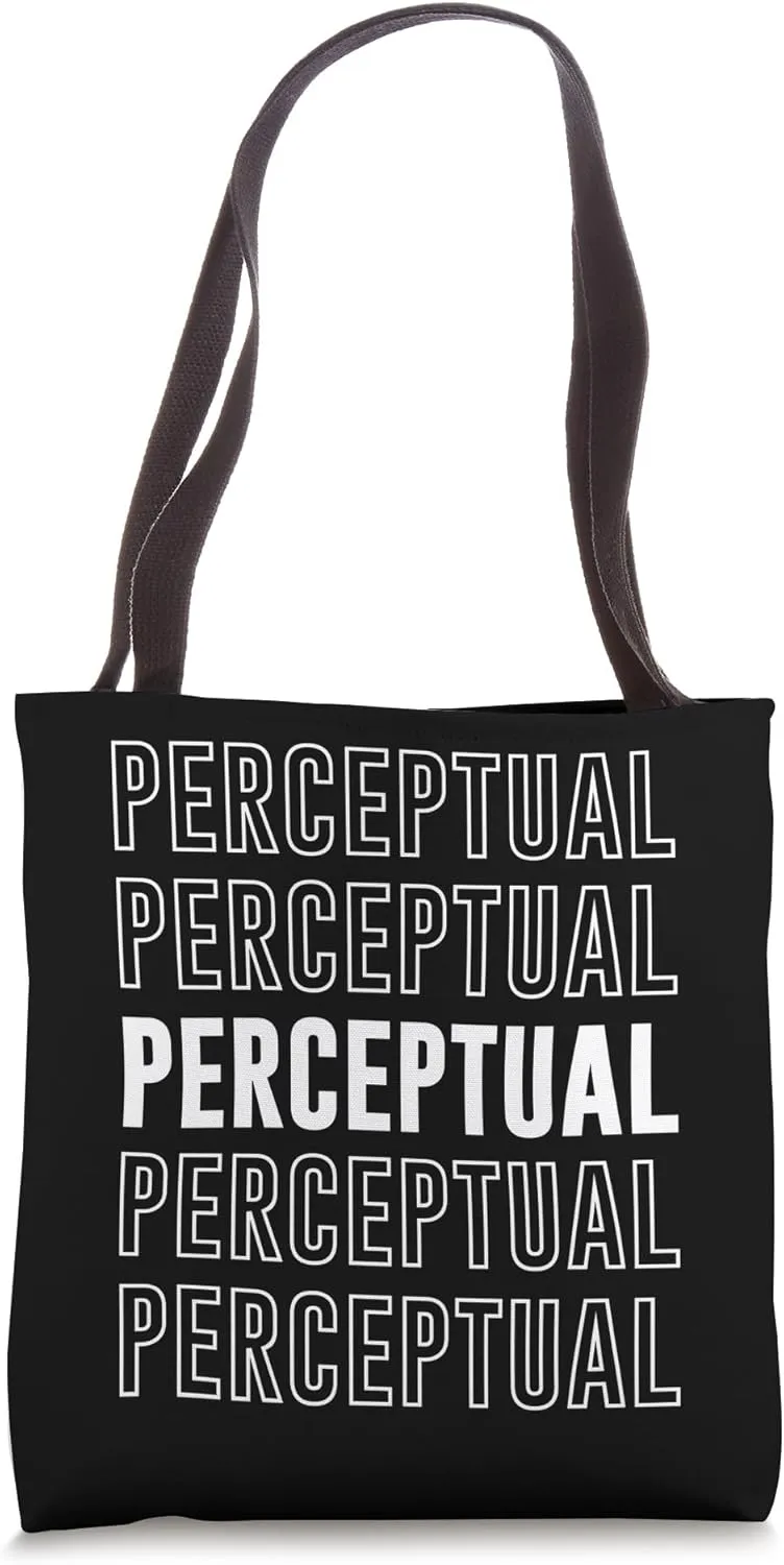 Perceptual Tote Bag