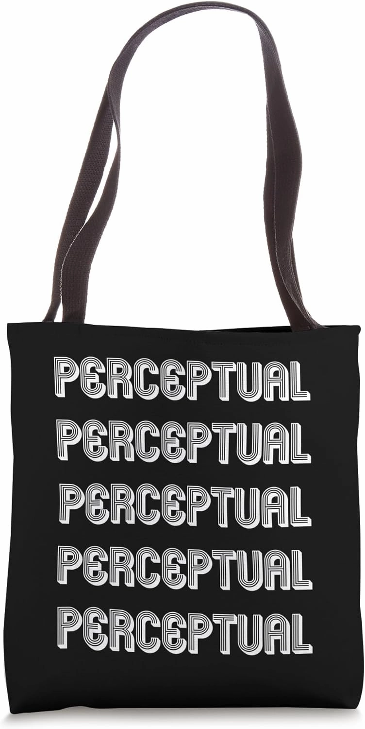 Perceptual Tote Bag